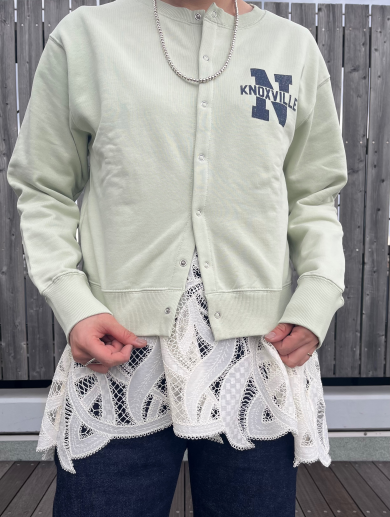 【SHIPS別注】TENNESSEE:スウェット カーディガン