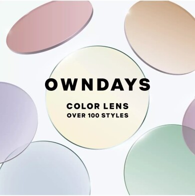 OWNDAYSのCOLOR LENSで夏を彩ろう! ~OVER 100 STYLES~