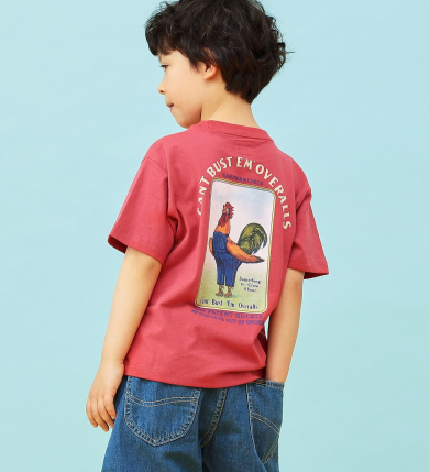 バックプリントTシャツ