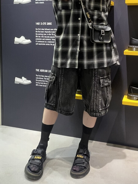👖ハーフパンツ✖︎サンダル🩴