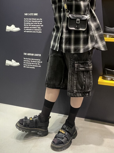 👖ハーフパンツ✖︎サンダル🩴
