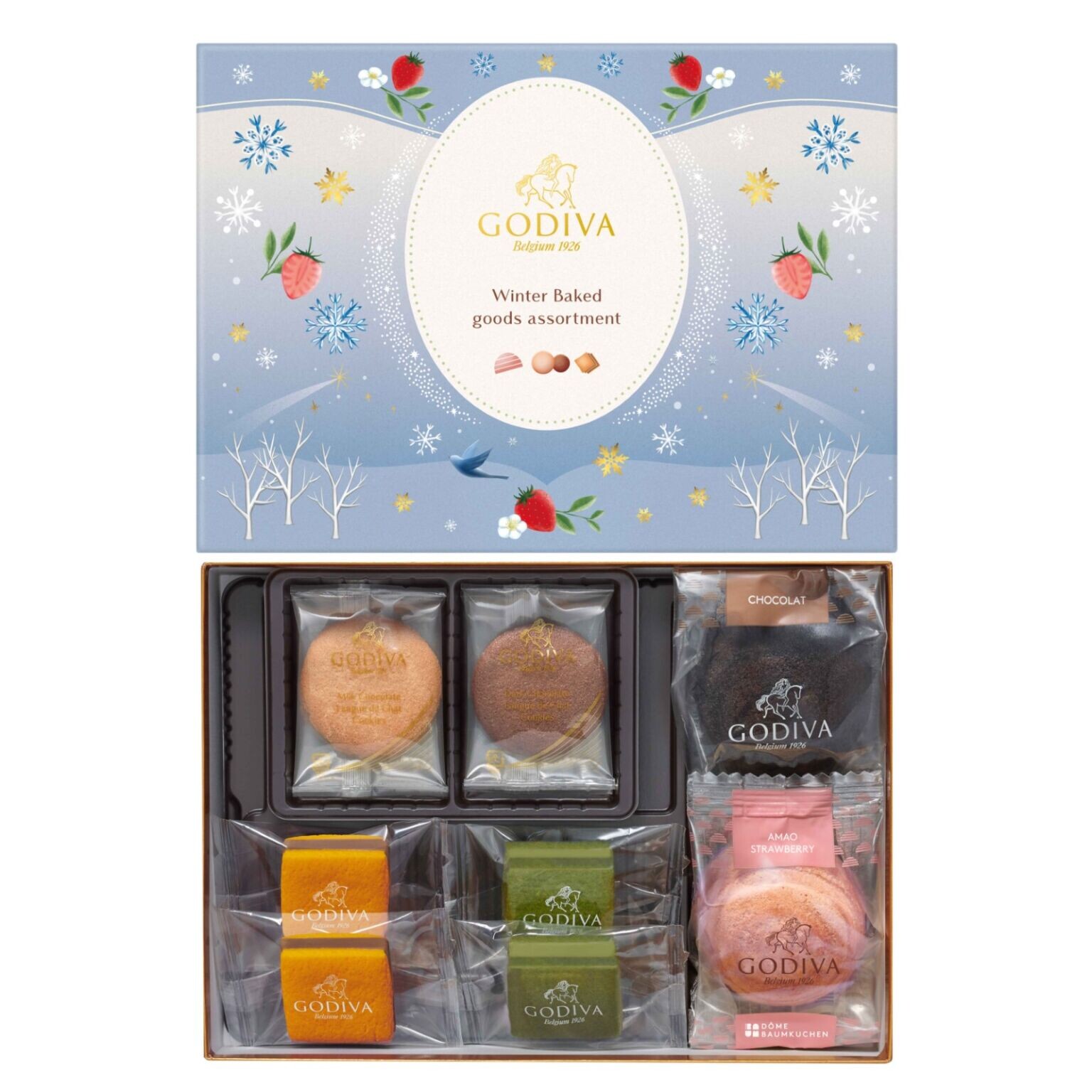 お歳暮 御歳暮 クリスマス ギフト ゴディバ ウィンター ベイクドアソートメント 18個入 クリスマス ゴディバ（GODIVA）ウィンター ベイクド アソートメント
