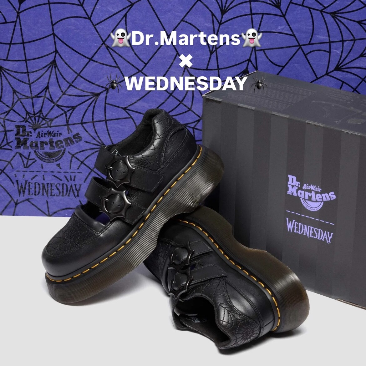 シャルム・ボー　 Dr1・ Dr2新品未開封 🕷 WEDNEDSAYコラボ第2段🕷 │ドクターマーチン │ ショップ
