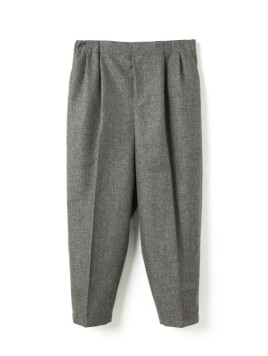 センタープレスワイドパンツ