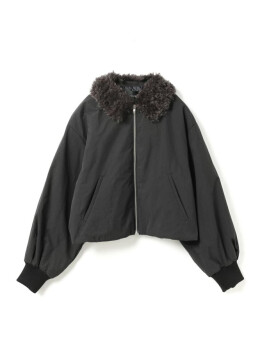 ボアカラーショートジャケット