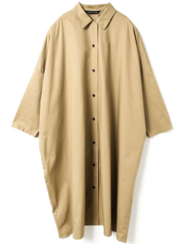 ワイドシャツコート