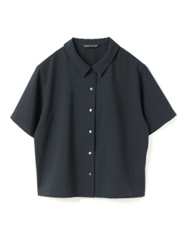ポプリンハーフスリーブシャツ