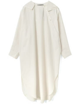 フード付きワンピース