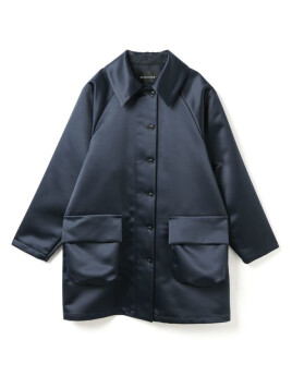 サテンドルマンコート