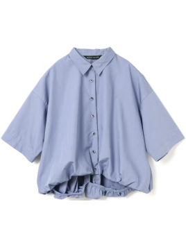ハーフスリーブバルーンシャツ