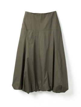 ロングフレアバルーンスカート