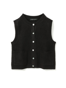 ブークレクルーネックベスト