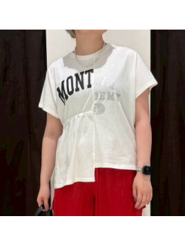 アシメヘムドロストロゴTシャツ