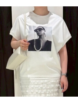 フォトプリントパールTシャツ
