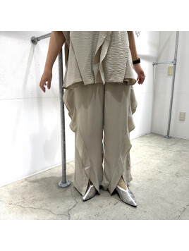 フリル切替パンツ