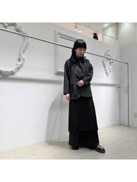 サイドプリーツジレワンピース