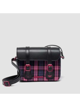 7インチ サッチェル バッグ(BLACK+PINK MULTI, FREE)