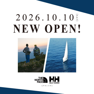 【10/10 OPEN】THE NORTH FACE/HELLY HANSEN