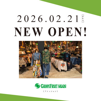 【NEW OPEN】GRAPEFRUIT MOON