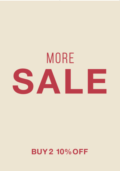 本日より、MORE SALE スタート!!