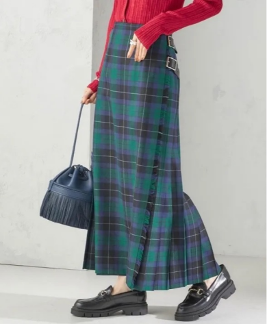 【SHIPS別注】O’NEIL OF DUBLIN: 50th ANNIVERSARYチェック キルトスカート