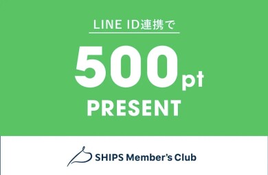 LINE ID 連携で500円分のポイントプレゼント！