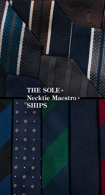 【SHIPS 別注】THE SOLE ネクタイ
