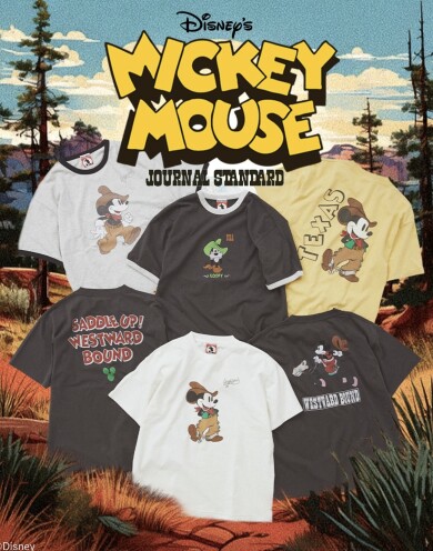 Mickey Mouse 別注プリントTシャツ