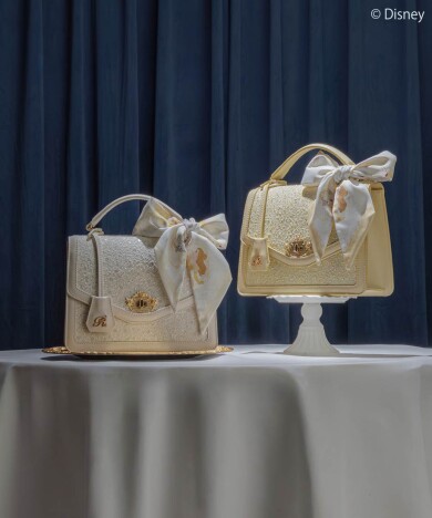 『美女と野獣』コレクション✨2WAYスカーフ付きハンドバッグ