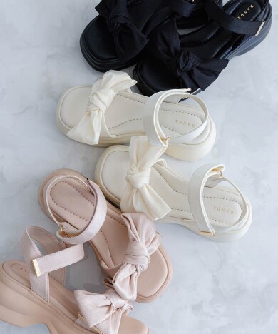 ビッグリボンスポーツサンダル