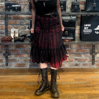 ⛓定番14ホールブーツ！⛓スタッフコーデ紹介☺︎