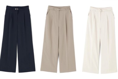 『クリアツイル SETUP タックワイドパンツ』好評発売中！！