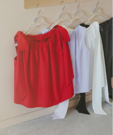 『【ちょうど、いい服】ときめき♡リボンブラウス』好評発売中！！