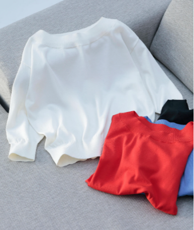 『【ちょうど、いい服】しれっと、できすぎニット』好評発売中！！