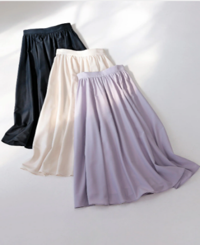 『【ちょうど、いい服】ふんわり春風フレアスカート』好評発売中!!