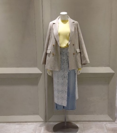 『からみ織りダブルジャケット』好評発売中！！