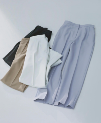 『【ちょうど、いい服】品格ストレートパンツ』好評発売中!!