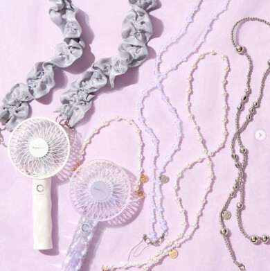 ハンディファンをおしゃれに持ち運べるストラップが今年も登場🪄 　