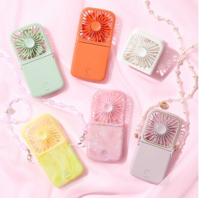 コンパクトで多機能なフレ スマートハンディファンの新デザイン🌈💫