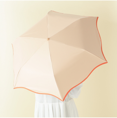 遮光ウェーブパイピング折りたたみ傘🌂