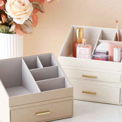 “秋色”を楽しむ🧡スタッキングして使えるオーガナイザー💄✨