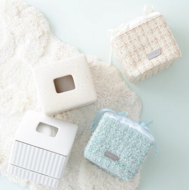 おしゃれでコンパクトなデザインな、ソフトパック専用のティッシュケースが新登場しました🪄💛