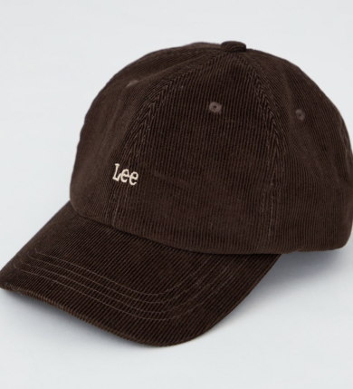 Lee ロゴキャップ コーデュロイ