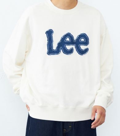 デニムロゴパッチスウェット