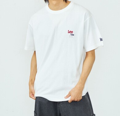 トリプルLeeロゴ刺繍Tシャツ