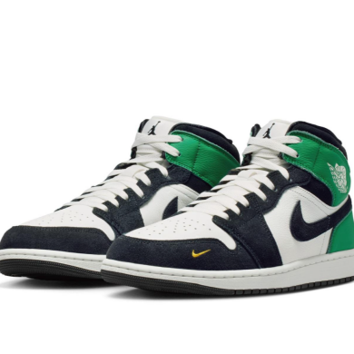 💚🖤AIR JORDAN1 MID SE💚🖤