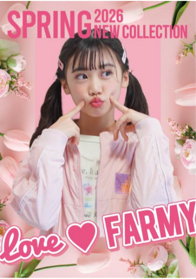 春が待ち遠しい♪ FARMY 春の新作アイテム入荷しました❀