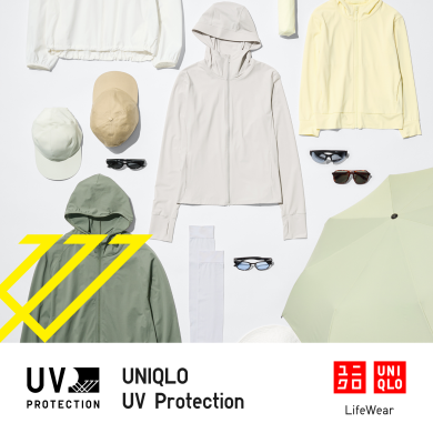 UVカット☀️は、ユニクロで🛍️