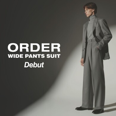 【2026.10 DEBUT|WIDE PANTS SUIT ORDER】
