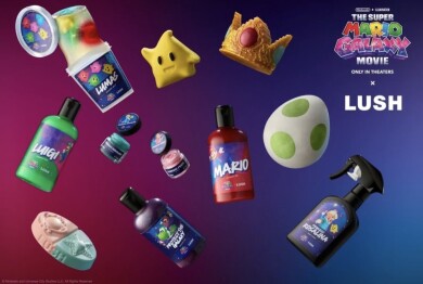 ＜映画『ザ・スーパーマリオギャラクシー・ムービー』 × LUSH＞限定コラボ商品全12種と宇宙へ飛び出す冒険のようなバスタイムを⭐️